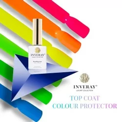 Inveray - Top Coat - No wipe - Colour Protector - 10 ml - Top / Bas - Luxury Collection -glamandbeauty.se