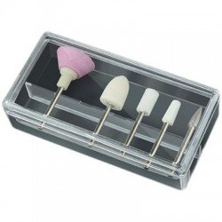 Ett set med 5 st bits för nagelslipning - Bits -glamandbeauty.se