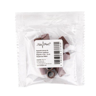 Slipringar med sandpapper för nagelslip - 120 Grit - 20st - Sandpappershylsor -glamandbeauty.se Slipringar med sandpapper för nagelslip - 120 Grit - 20st - Sandpappershylsor -glamandbeauty.se