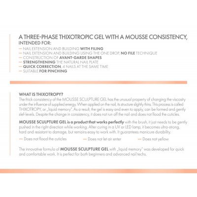 Victoria Vynn - Mousse Sculpture gel - 50ml - Crystal glass 01 - 50 ml -glamandbeauty.se Victoria Vynn - Mousse Sculpture gel - 50ml - Crystal glass 01 - 50 ml -glamandbeauty.se