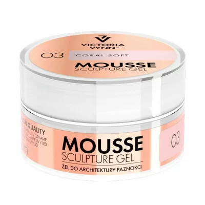 Victoria Vynn - Mousse Sculpture gel - 15ml - Coral Soft 03 - Mousse Sculpture gel -glamandbeauty.se