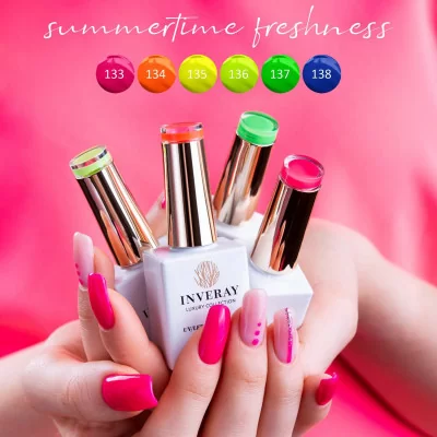 135 Electric Yellow - Inveray - Luxury Collection - Gellack - Alla -glamandbeauty.se