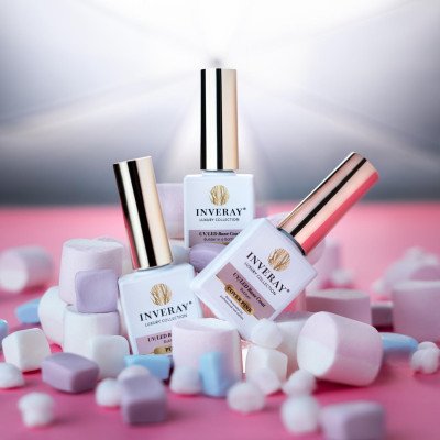 Inveray - Builder in a Bottle - Pink 10 ml - Top / Bas - Luxury Collection -glamandbeauty.se
