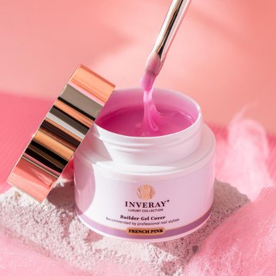 Inveray - Builder - French Pink 50 ml - HEMA fri - 50 ml -glamandbeauty.se