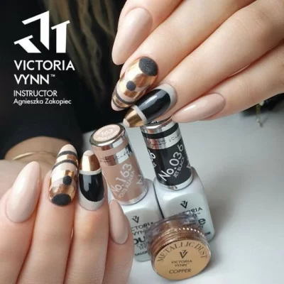 Effektpulver / Krom - Copper - 2g - Victoria Vynn - Effekt pulver -glamandbeauty.se