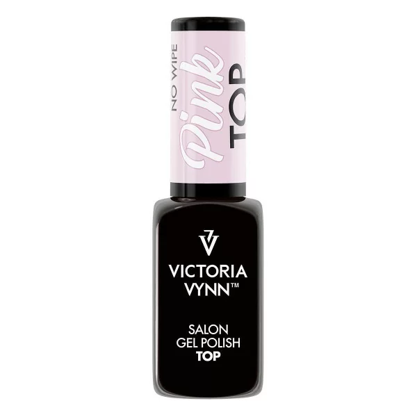 Top coat - Pink - No Wipe - 8 ml - Victoria Vynn