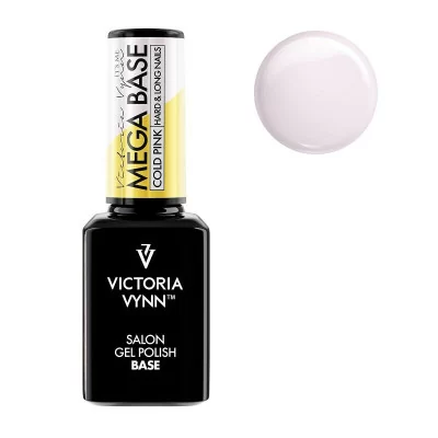 Gel Polish - Mega Base - Cold Pink - 15 ml - Victoria Vynn - Top / Bas / Remover -glamandbeauty.se