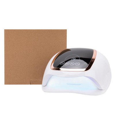 UV/LED 168W - Nagellampa - V3 - Vit / Guld - UV/LED Lampor -glamandbeauty.se