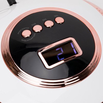 UV/LED 220W - Nagellampa - Z7 Molly lux - Vit / Guld - UV/LED Lampor -glamandbeauty.se