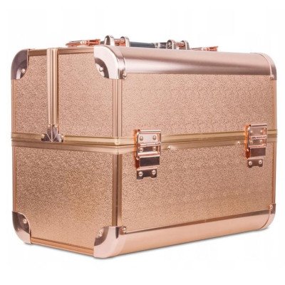 Praktisk Väska för skönhetsprodukter - Total Rose Gold - Färvaring / Väskor -glamandbeauty.se Praktisk Väska för skönhetsprodukter - Total Rose Gold - Färvaring / Väskor -glamandbeauty.se