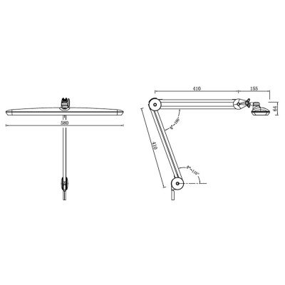 LED - Arbetslampa - Vit - 9503 - 20W - 182 dioder - Arbetslampor -glamandbeauty.se LED - Arbetslampa - Vit - 9503 - 20W - 182 dioder - Arbetslampor -glamandbeauty.se