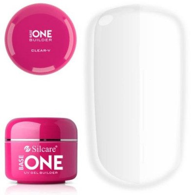 Base One - Builder - Clear-V - 100 gram - Silcare - 100g -glamandbeauty.se Base One - Builder - Clear-V - 100 gram - Silcare - 100g -glamandbeauty.se