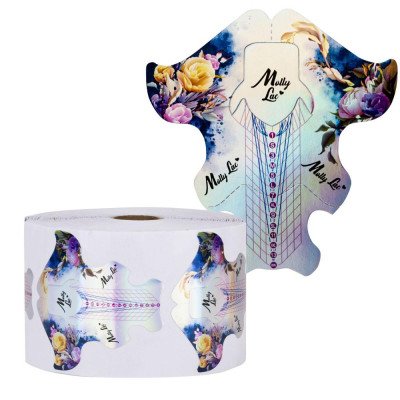 Nagelmallar - 500 st 2 i 1 - Flowers Holo - Molly Lac - Nagelmallar -glamandbeauty.se Nagelmallar - 500 st 2 i 1 - Flowers Holo - Molly Lac - Nagelmallar -glamandbeauty.se