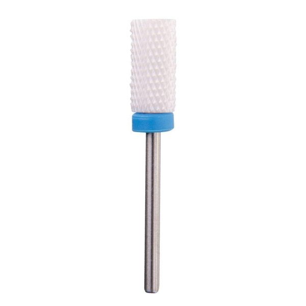 Keramisk slip bits - Vit / Blå - Triangel kon - M 3/32