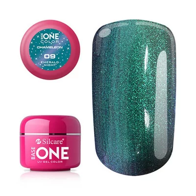 Base one - UV Gel - Chameleon - Emerald Night - 09 - 5 gram - UV-gel Chameleon -glamandbeauty.se