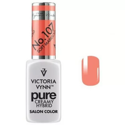 Victoria Vynn - Pure Creamy - 107 Soft Marigold - Gellack - Enkelfärgad -glamandbeauty.se