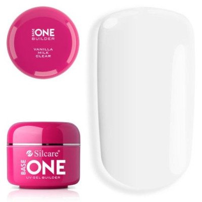 Base One - Builder - Clear - Vanilla Milk - 15g - Silcare - 15g -glamandbeauty.se Base One - Builder - Clear - Vanilla Milk - 15g - Silcare - 15g -glamandbeauty.se