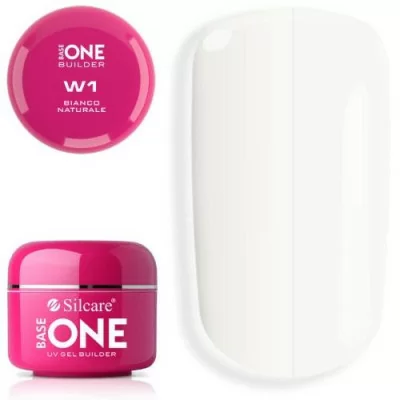 Base One - Builder - W1 Naturale - 50 gram - Silcare - 50g -glamandbeauty.se