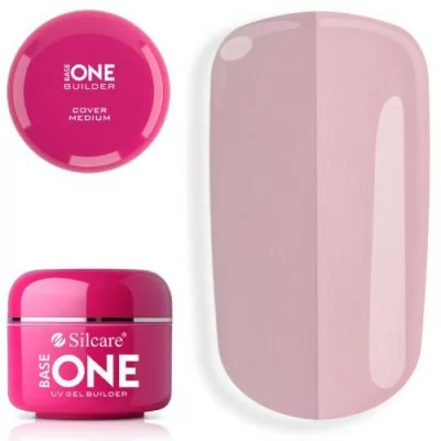 Base One - Builder - Cover medium - 30 gram - Silcare - 30g -glamandbeauty.se