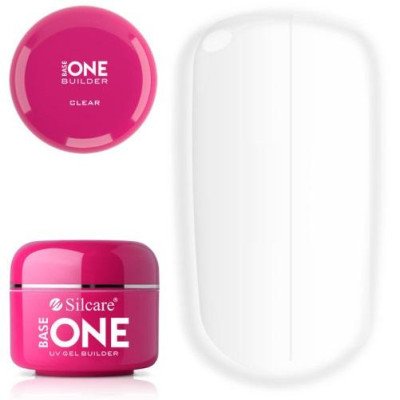 Base One - Builder - Clear - 100 gram - Silcare - 100g -glamandbeauty.se Base One - Builder - Clear - 100 gram - Silcare - 100g -glamandbeauty.se
