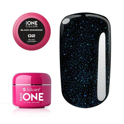 Base one - UV Gel - Black Diamond - Blue Luxury - 02 - 5 gram - UV-gel Black Diamond -glamandbeauty.se