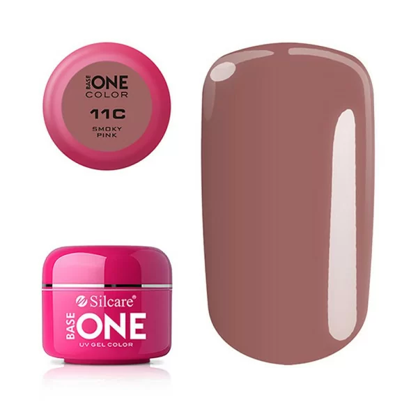 Base one - Color - UV Gel - Smoky Pink - 11C - 5 gram