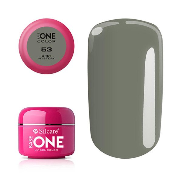 Base one - Color - UV Gel - Grey Mystery - 53 - 5 gram