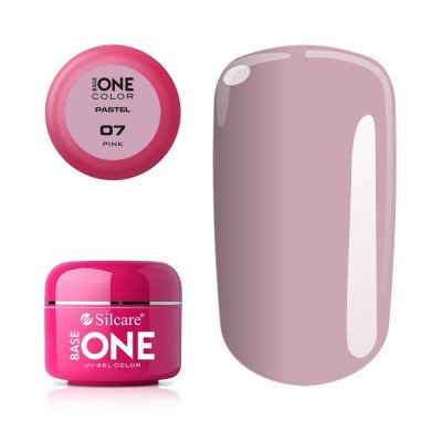Base One - UV Gel - Pastel Shades - Pink - 07 -5 gram - UV-gel Pastel -glamandbeauty.se Base One - UV Gel - Pastel Shades - Pink - 07 -5 gram - UV-gel Pastel -glamandbeauty.se