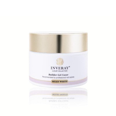 Inveray - Builder - Milky White 50 ml - HEMA fri - 50 ml -glamandbeauty.se