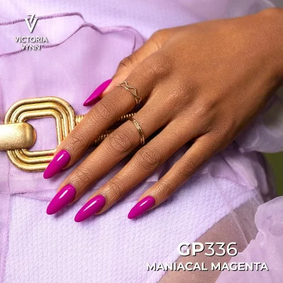 Victoria Vynn - Gel Polish - 336 Maniacal Magenta - Gellack - Enkelfärgad -glamandbeauty.se