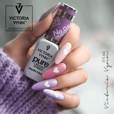 Victoria Vynn - Pure Creamy - 058 Orchid Around - Gellack - Enkelfärgad -glamandbeauty.se Victoria Vynn - Pure Creamy - 058 Orchid Around - Gellack - Enkelfärgad -glamandbeauty.se