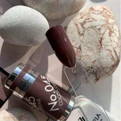 Victoria Vynn - Pure Creamy - 045 Cocoa Brown - Gellack - Enkelfärgad -glamandbeauty.se