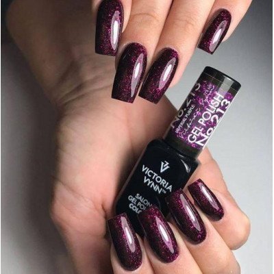 Victoria Vynn - Gel Polish - 213 Imperial Purple - Gellack - Glitter -glamandbeauty.se Victoria Vynn - Gel Polish - 213 Imperial Purple - Gellack - Glitter -glamandbeauty.se