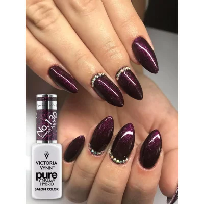 Victoria Vynn - Pure Creamy - 130 Tawny Port - Gellack - Glitter -glamandbeauty.se