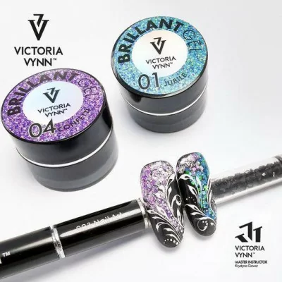 Victoria Vynn - Brilliant - 01 Jubile - Gelé - Glitter - Brillant -glamandbeauty.se