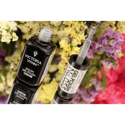 Victoria Vynn - Gel Polish - 055 Silver Cristal - Gellack - Glitter -glamandbeauty.se