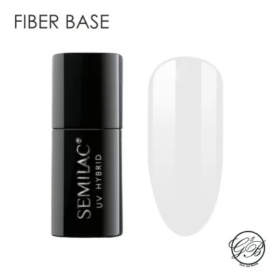 Semilac - Hybrid Gel - Fiber Base - 7 ml - Semilac -glamandbeauty.se