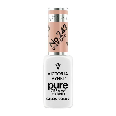 Victoria Vynn - Pure Creamy - 243 Desert Sand - Gellack - Enkelfärgad -glamandbeauty.se