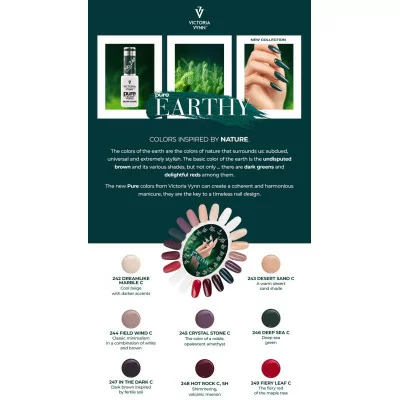 Victoria Vynn - Pure Creamy - 246 Deep Sea - Gellack - Enkelfärgad -glamandbeauty.se Victoria Vynn - Pure Creamy - 246 Deep Sea - Gellack - Enkelfärgad -glamandbeauty.se
