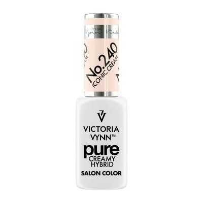 Victoria Vynn - Pure Creamy - 240 Iconic Cream - Gellack - Enkelfärgad -glamandbeauty.se