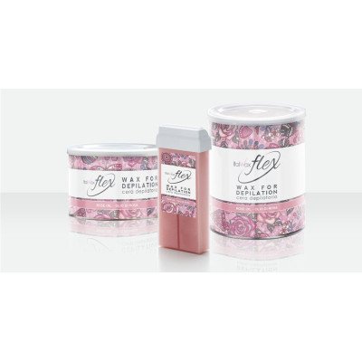 100g Rose Oil - Roll on vax - Flex - Italwax - Varmvax - Roll on -glamandbeauty.se