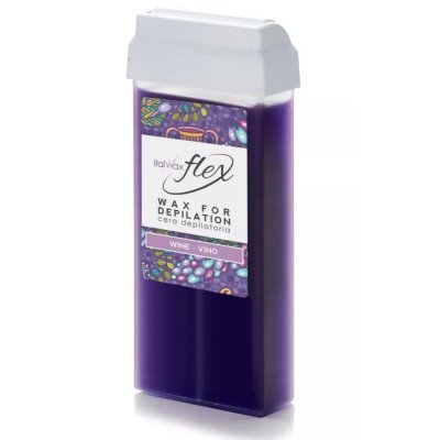 100g Wine - Roll on vax - Flex - Italwax - Varmvax - Roll on -glamandbeauty.se 100g Wine - Roll on vax - Flex - Italwax - Varmvax - Roll on -glamandbeauty.se