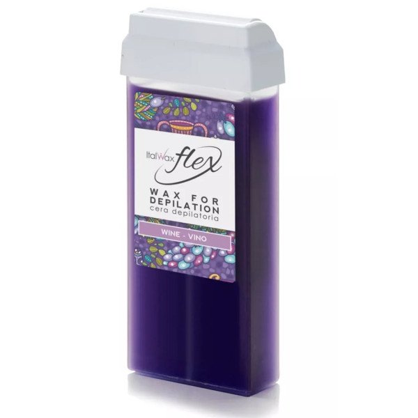 100g Wine - Roll on vax - Flex - Italwax