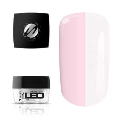 High Light LED Gel - Builder Pink - 30 g - Silcare - Builder -glamandbeauty.se