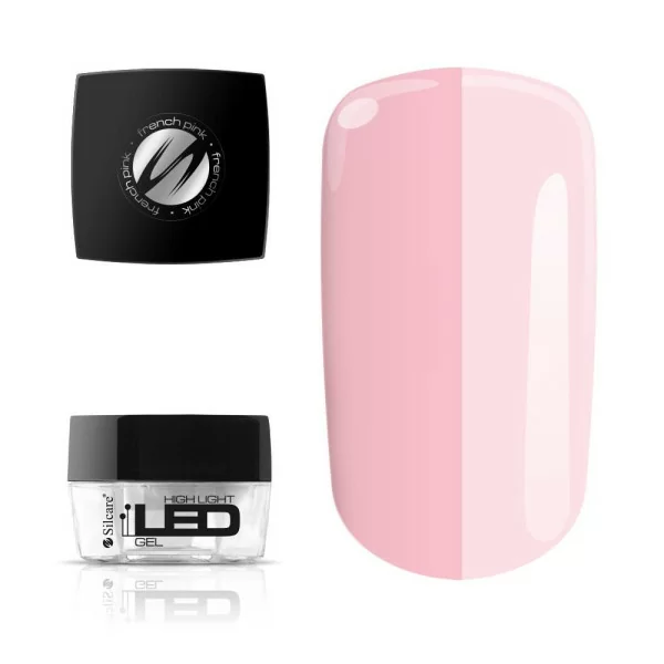 High Light LED Gel - Builder French Pink - 30 g - Silcare