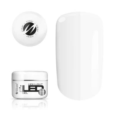 High Light LED Gel - Builder Clear - 100 g - Silcare - Builder -glamandbeauty.se