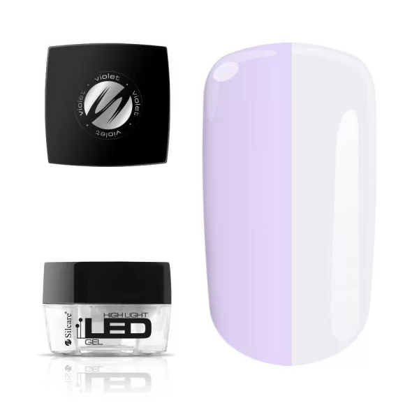 High Light LED Gel - Builder Violet - 30 g - Silcare