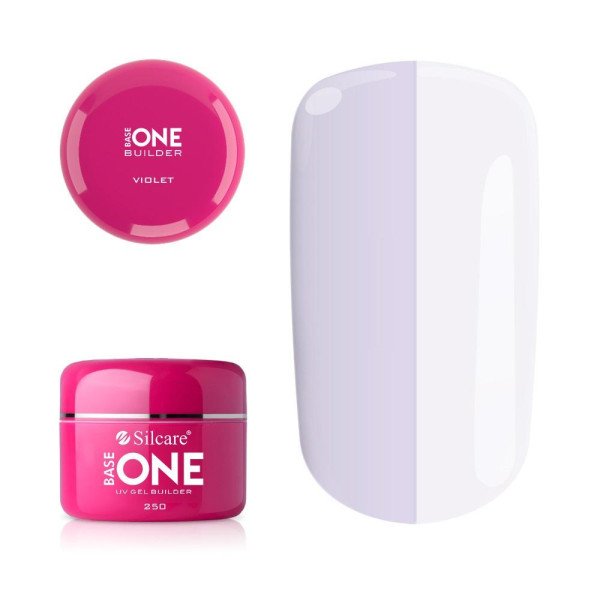 Base One - Builder - Violet - 250 gram - Silcare