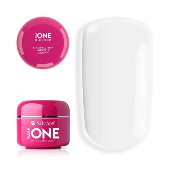 Base One - Builder - Clear - Raspberry & Melon - 30g - Silcare