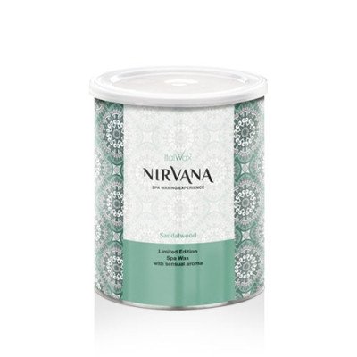 800g Nirvana - Sandal Wood - Varmt Vax Burk - Italwax - Varmvax - Burk -glamandbeauty.se